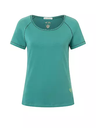 THE SPIRIT OF OM | Damen Yogashirt Raglan OM Herz | 